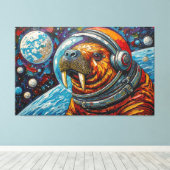 TOILE MORSEAU DE L'ESPACE (Insitu (Plancher de Bois))