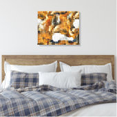 TOILE MOSAIC FOX (Insitu(Chambre))