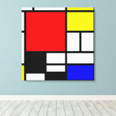 Toile MOSAIC rectangles carré couleur I + vos idées (Insitu (Plancher de Bois))