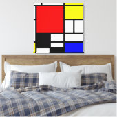 Toile MOSAIC rectangles carré couleur I + vos idées (Insitu(Chambre))