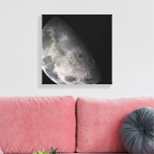 Toile Mosaïque de couleur de la lune de la Terre (Insitu(Salon))