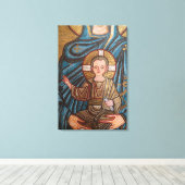 Toile Mosaïque de l'Enfant Jésus (Insitu (Plancher de Bois))