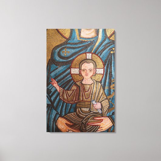 Toile Mosaïque de l'Enfant Jésus (Recto)