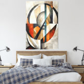 Toile Mosaïque de Temps (Insitu(Chambre))