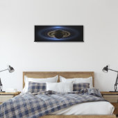 Toile Mosaïque Du Système Saturne Rétro-Éclairé Par Le S (Insitu(Chambre))