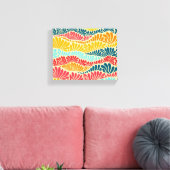 Toile Mosaïque feuillue (Insitu(Salon))