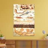 Toile Mosaïque romaine antique (Insitu(Salon))