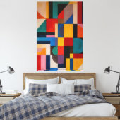 Toile Mosaïque Vibrante (Insitu(Chambre))