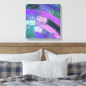 Toile Mosaïque violette (Insitu(Chambre))