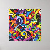 Toile Mosaïque visionnaire (Recto)