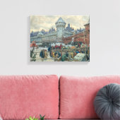 Toile Moscou antique, départ après un combat (Insitu(Salon))