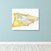 Toile Moscou Kremlin (Insitu (Plancher de Bois))