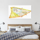 Toile Moscou Kremlin (Insitu(Chambre))