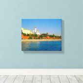 Toile Moscou Russie Kremlin Architecture Moskva (Insitu (Plancher de Bois))