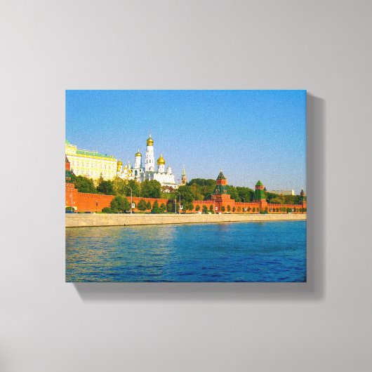 Toile Moscou Russie Kremlin Architecture Moskva (Recto)