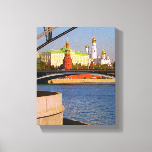 Toile Moscou Russie Kremlin Architecture Moskva (Recto)