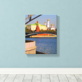Toile Moscou Russie Kremlin Architecture Moskva (Insitu (Plancher de Bois))