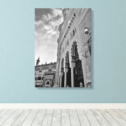 Toile Mosquée Al Haram (Insitu (Plancher de Bois))