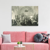 Toile Mosquée persane à Erevan, Arménie, une nuit pendan (Insitu(Salon))