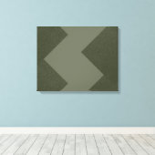 Toile Moss Green Art Moderne (Insitu (Plancher de Bois))
