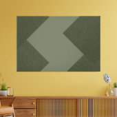 Toile Moss Green Art Moderne (Insitu(Salon))