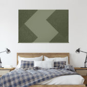 Toile Moss Green Art Moderne (Insitu(Chambre))