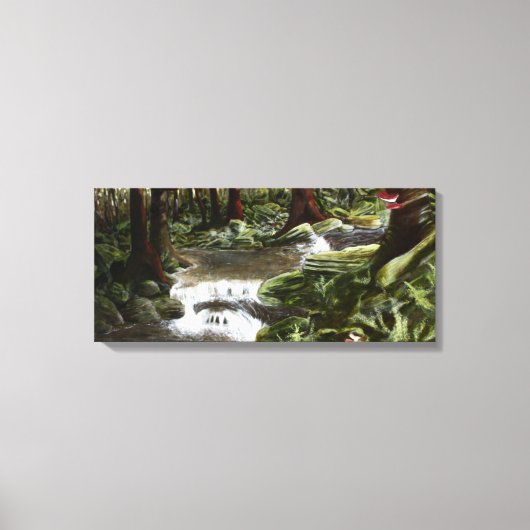 Toile Mossy Rocks (Recto)