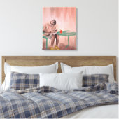 Toile Mot de passe au Cafe Painting (Insitu(Chambre))