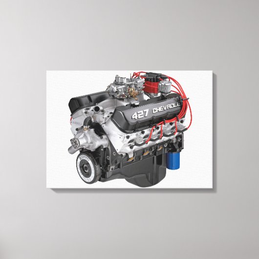 Toile Moteur 427 Chevy Big Block (Recto)