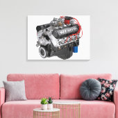 Toile Moteur 427 Chevy Big Block (Insitu(Salon))