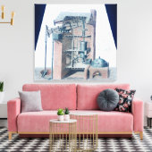 Toile Moteur à vapeur atmosphérique (Insitu(Salon))