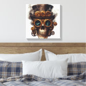 Toile Moteur de crâne Steampunk (Insitu(Chambre))