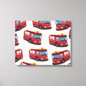 Toile Moteur d'incendie (Recto)