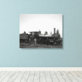 Toile Moteur ferroviaire Baltimore et Ohio 932 (Insitu (Plancher de Bois))