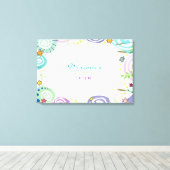 Toile MOTHER NATURE SWIRL Bat mitzvah Connexion (Insitu (Plancher de Bois))