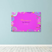 Toile MOTHER NATURE SWIRL Bat mitzvah Connexion (Insitu (Plancher de Bois))