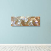 Toile Mother of Pearl Capiz Weave (Insitu (Plancher de Bois))