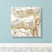 Toile Mother of pearl Golden Tree (Insitu (Plancher de Bois))