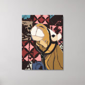 Toile Motif à chameaux (Recto)