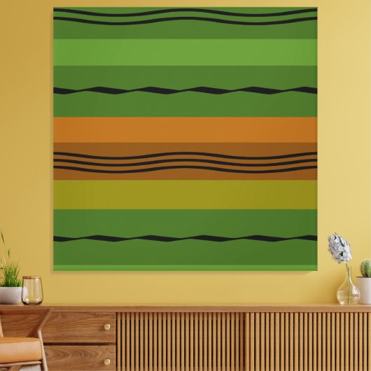 Toile motif abstrait moderne (Insitu(Salon))