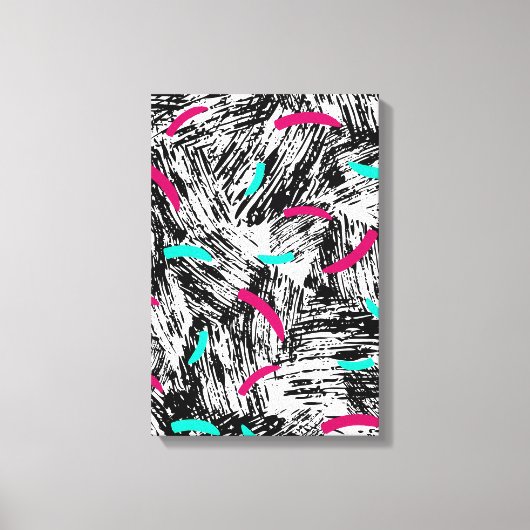 Toile Motif Abstrait moderne. (Recto)