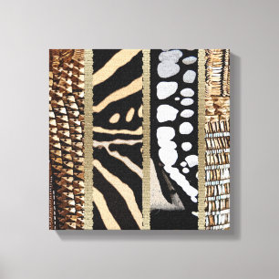 Toile Motif africain abstrait
