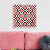 Toile Motif Aztec (Insitu(Salon))