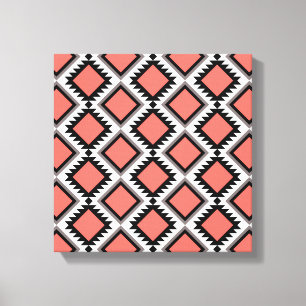 Toile Motif Aztec