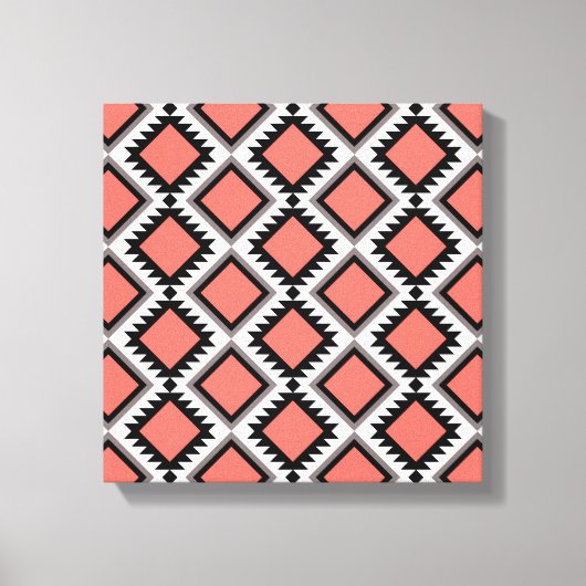 Toile Motif Aztec (Recto)