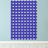 Toile Motif bleu (Insitu (Plancher de Bois))