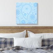 Toile Motif bleu paisley (Insitu(Chambre))