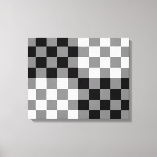 TOILE MOTIF CHECKERBOARD