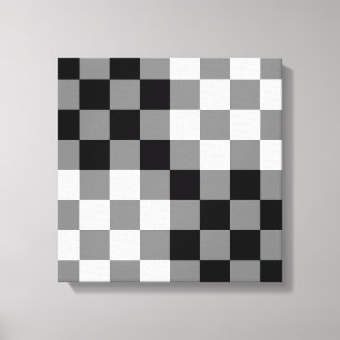 TOILE MOTIF CHECKERBOARD