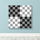 TOILE MOTIF CHECKERBOARD (Insitu (Plancher de Bois))